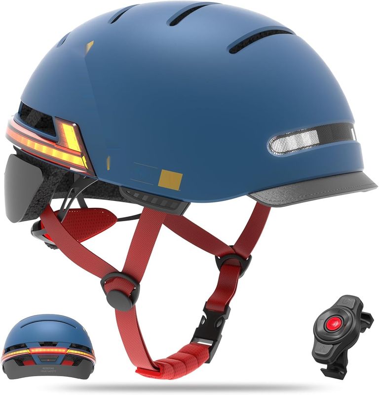Kask Rowerowy Inteligentny z Bluetooth i Wbudowanymi Głośnikami