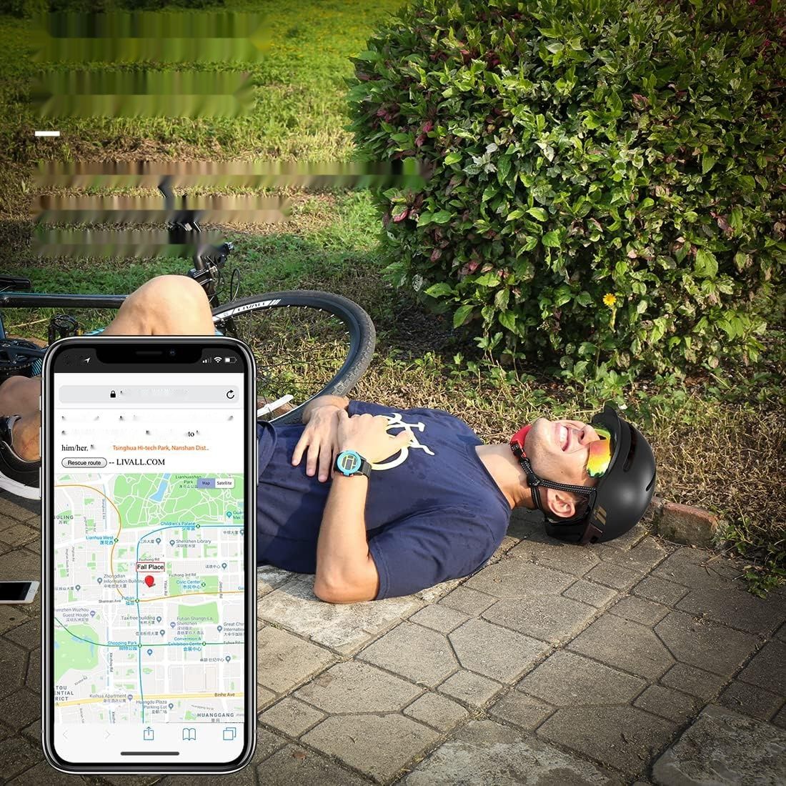 Kask Rowerowy Inteligentny z Bluetooth i Wbudowanymi Głośnikami