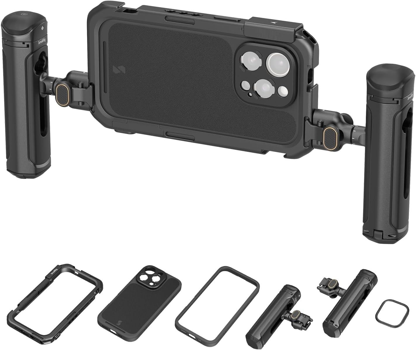 SMALLRIG Phone Video Cage Dual Handheld do iPhone'a 16 Pro Max - 5005