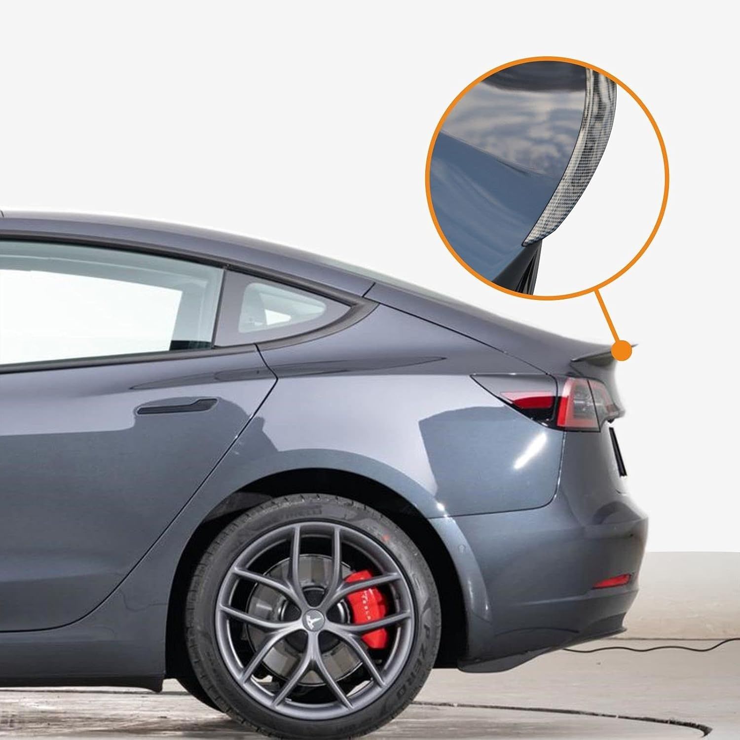 BONRYAN Spoiler Tylny Matowy do Tesli Model Y 2020-2022