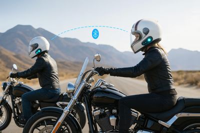 Zestaw słuchawkowy do hełmu motocyklowego Bluetooth z mikrofonem Interkom