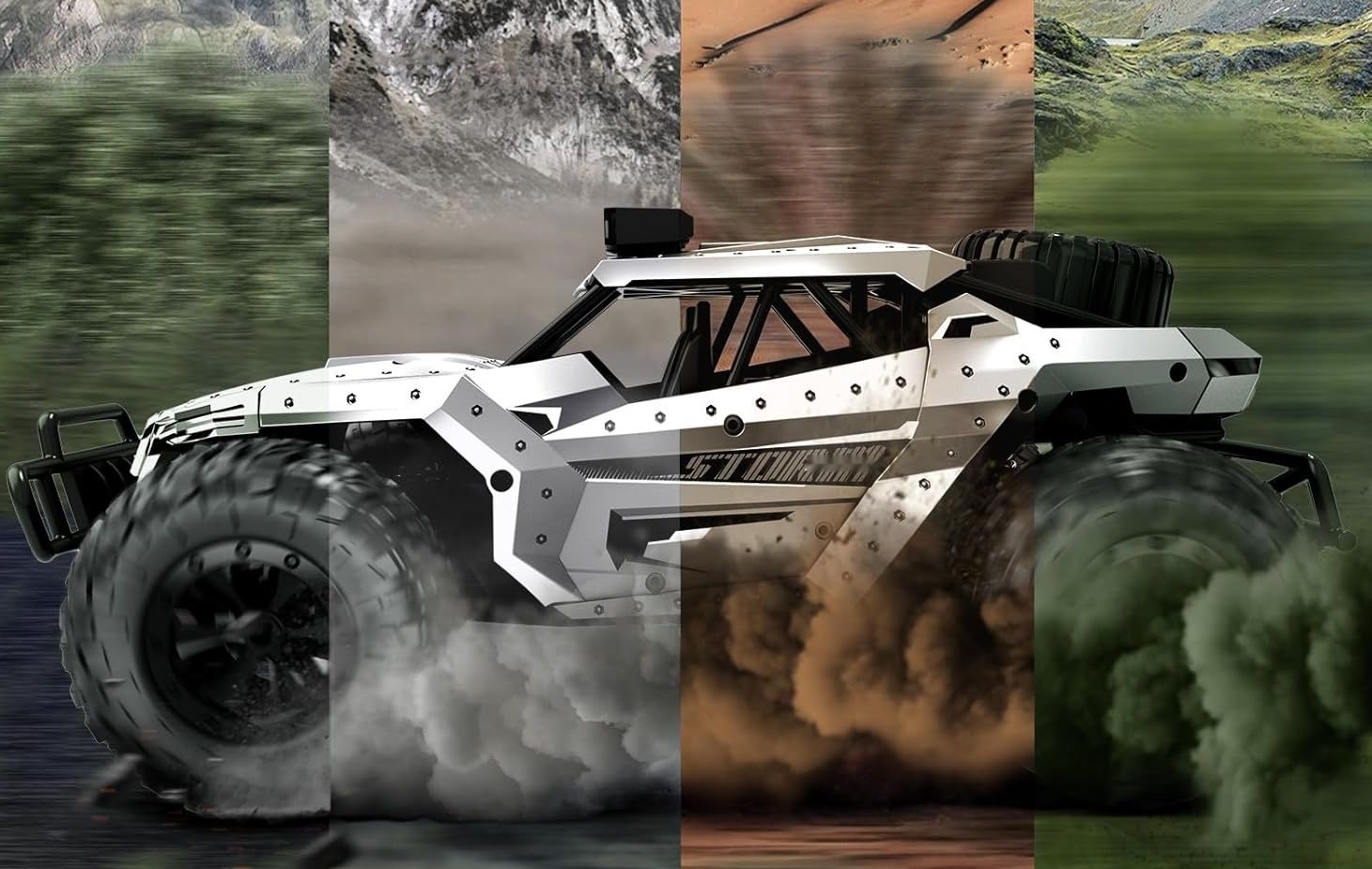 Tecnock Auto zdalnie sterowane 1:16 All Terrain Off Road RC Monster truck