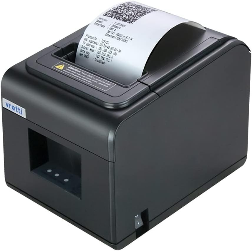 Drukarka termiczna 58 mm, drukarka biletów VRETTI z portem szeregowym USB