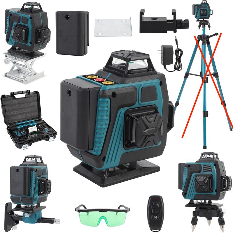 Mulcort 4D Laserowy Poziomica Laserowa