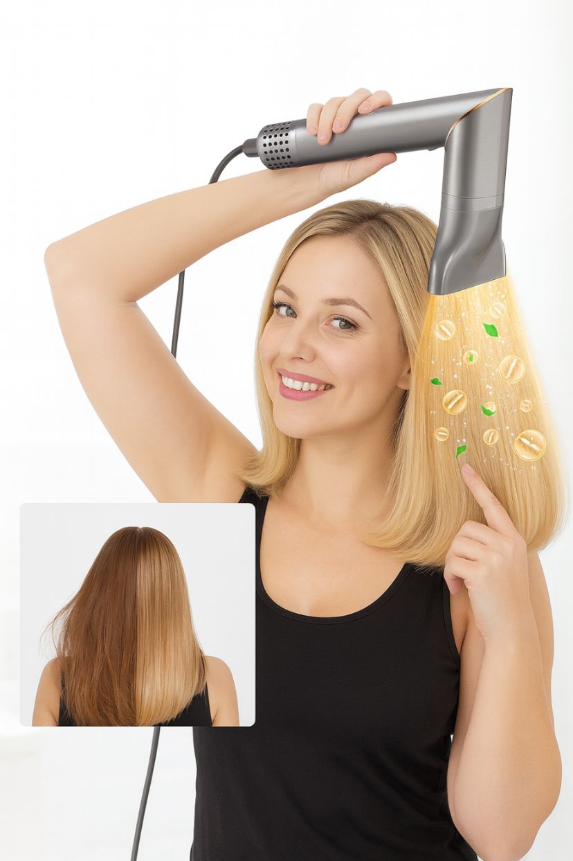 UKLISS 8 w 1 Pro Airstyler &amp; suszarka do włosów z jonizacją 1400W