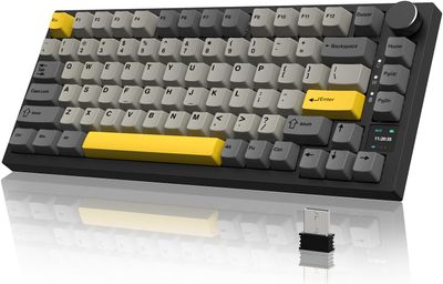 YINDIAO AK820 PRO Klawiatura Mechaniczna z Wyświetlaczem Smart TFT