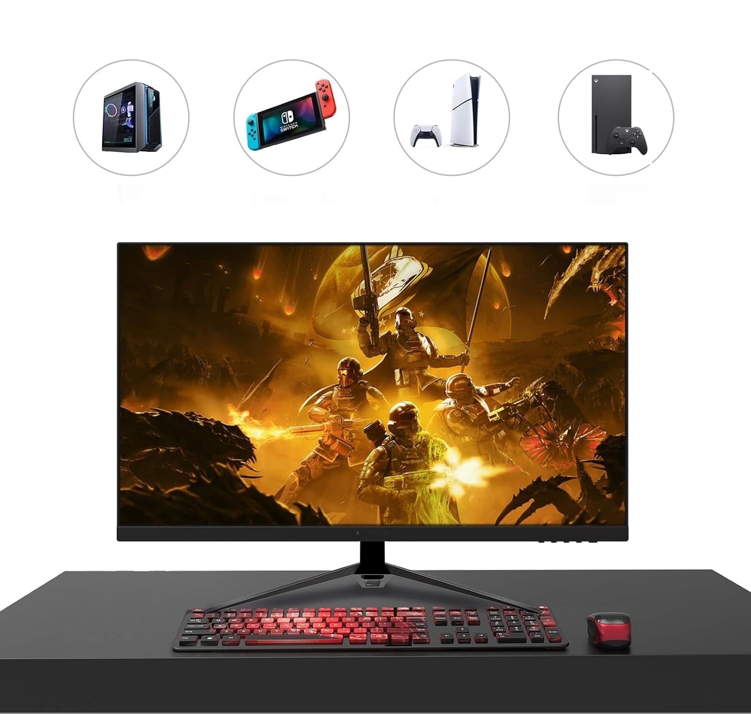 Monitor XGaming 23,8 cala, 165 Hz, Full HD, IPS, 1920x1080