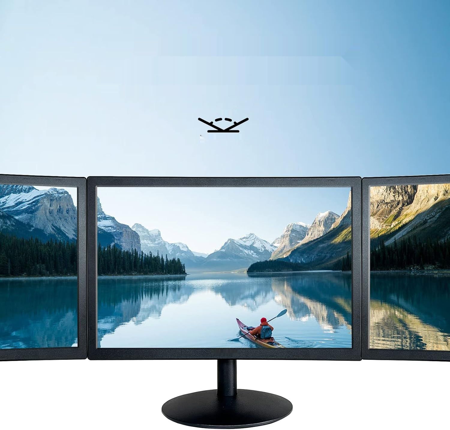 Monitor 15,6'' SKitphrati FHD 1080p z HDMI i VGA