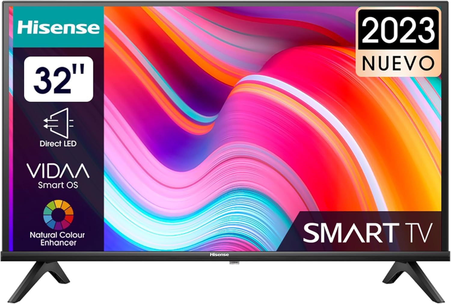 Telewizor Hisense 32A4K – 32-calowy HD Smart TV z Trybem Gry, Sportem
