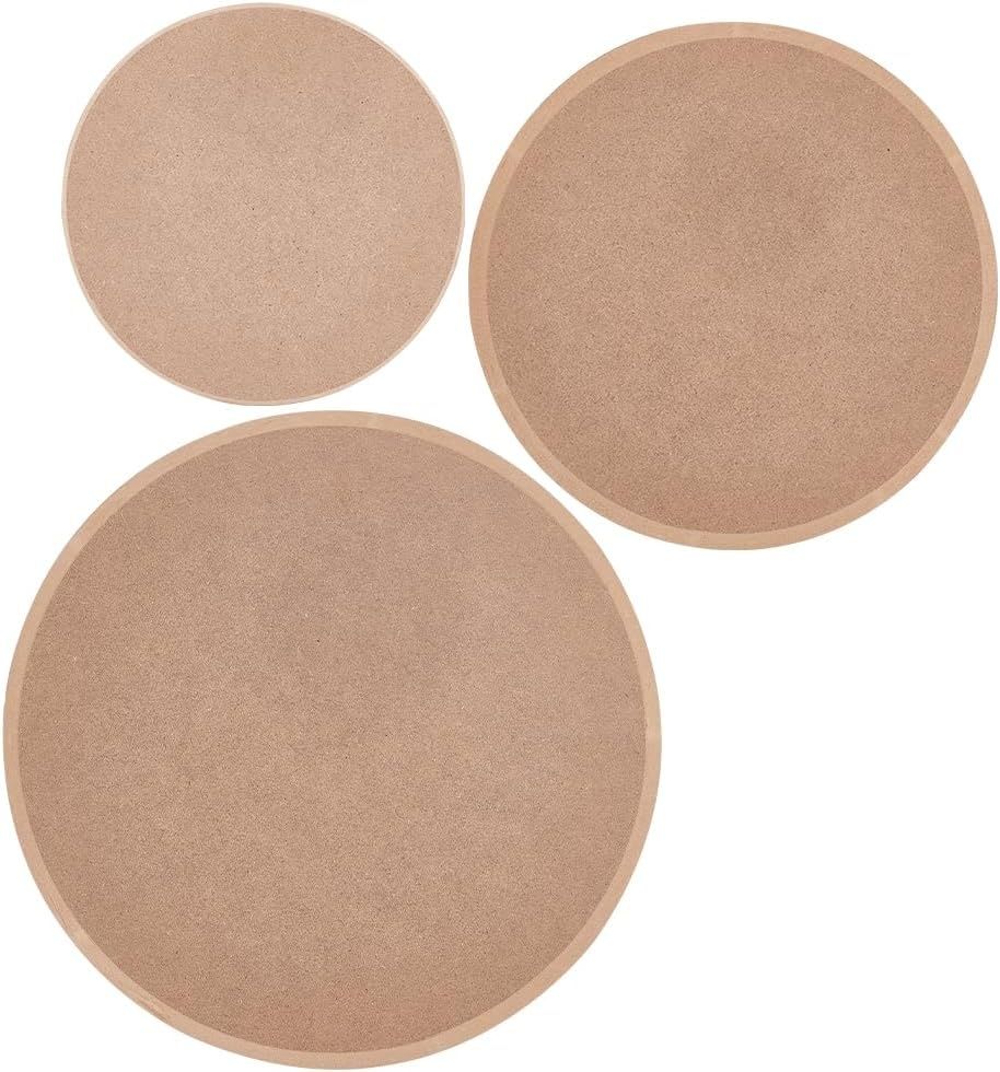 BENECREAT Zestaw 3 okrągłych form garncarskich