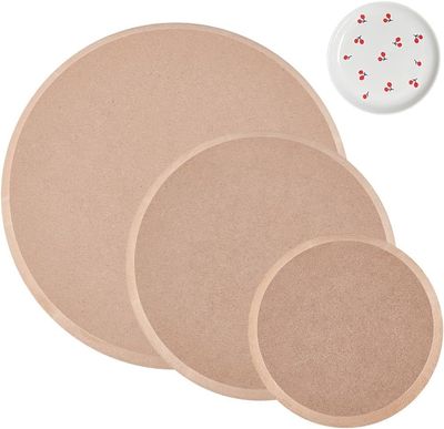 BENECREAT Zestaw 3 okrągłych form garncarskich