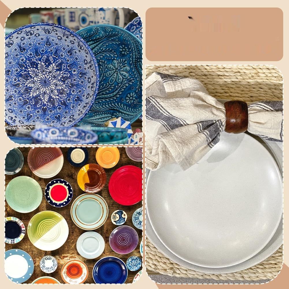 BENECREAT Zestaw 3 okrągłych form garncarskich