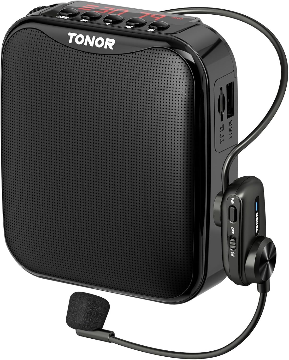 TONOR K11 – przenośny 15W wzmacniacz głosu z mikrofonem bezprzewodowym Bluetooth