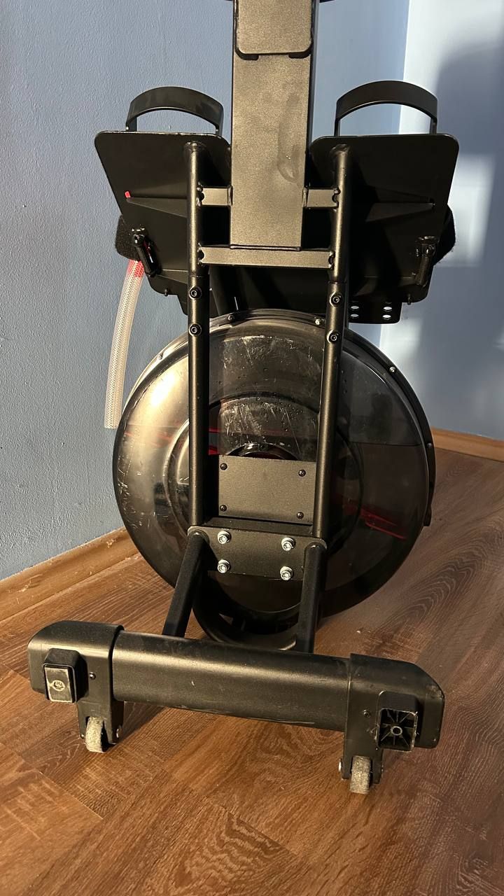 PASYOU wioślarz wodny do domu, nośność 160 kg, LCD, kompatybilny z Kinomap