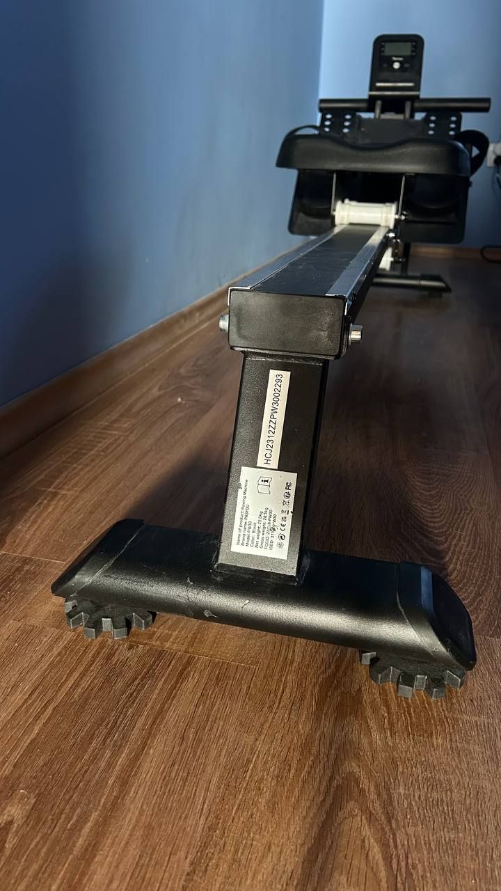 PASYOU wioślarz wodny do domu, nośność 160 kg, LCD, kompatybilny z Kinomap