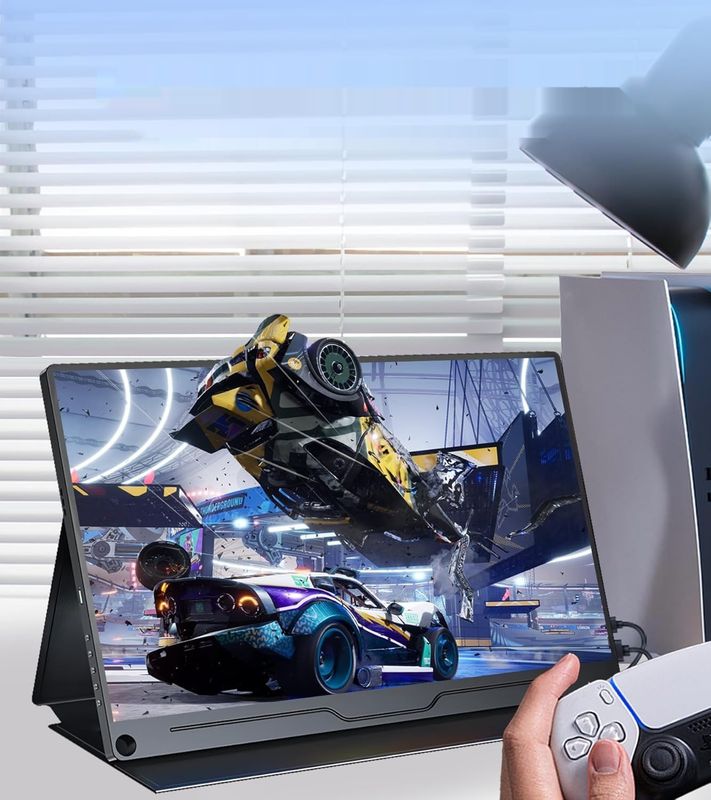 Przenośny monitor 15,6" 4K UHD 3840x2160 HDMI USB‑C IPS do komputera