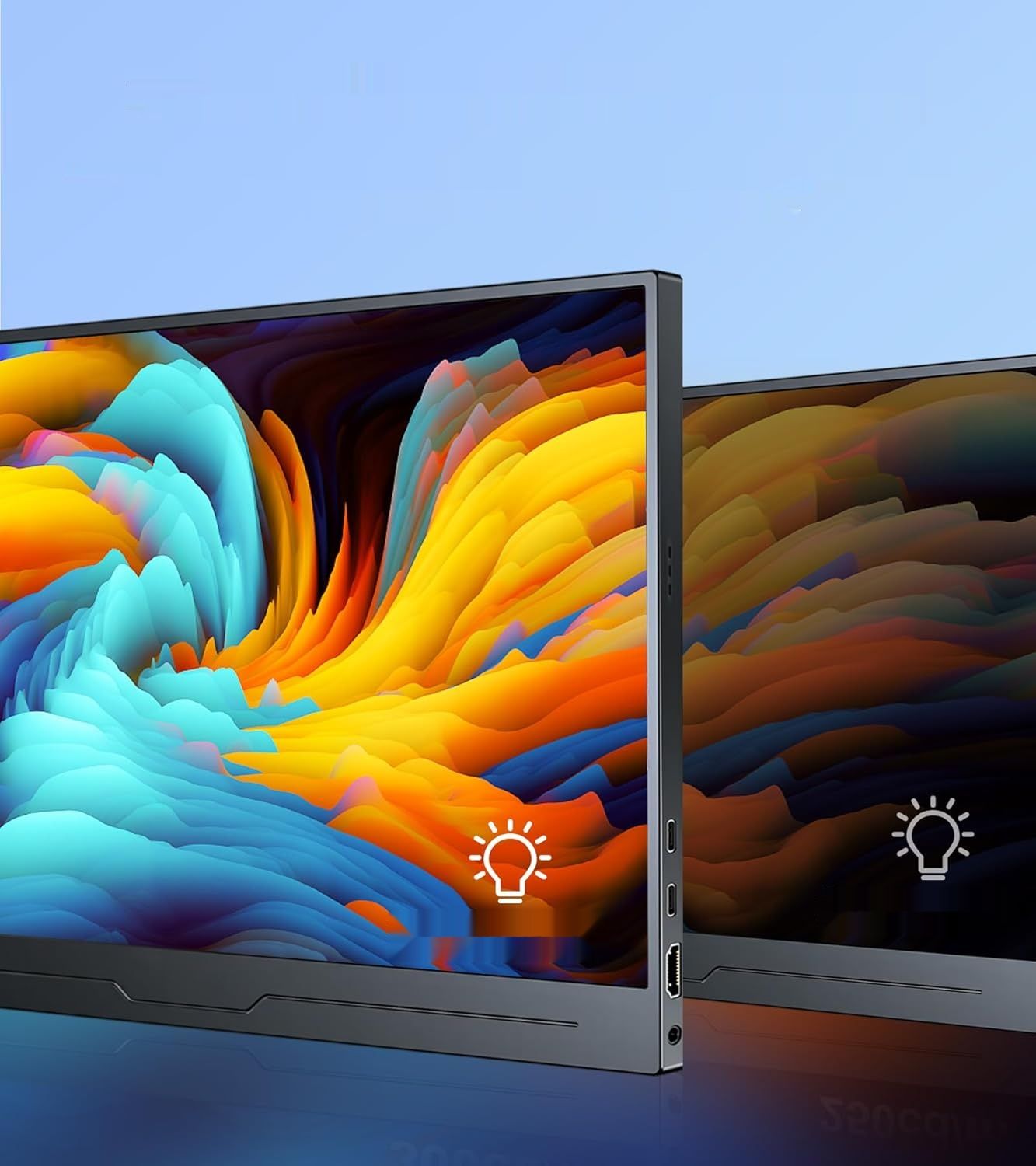 Przenośny monitor 15,6" 4K UHD 3840x2160 HDMI USB‑C IPS do komputera