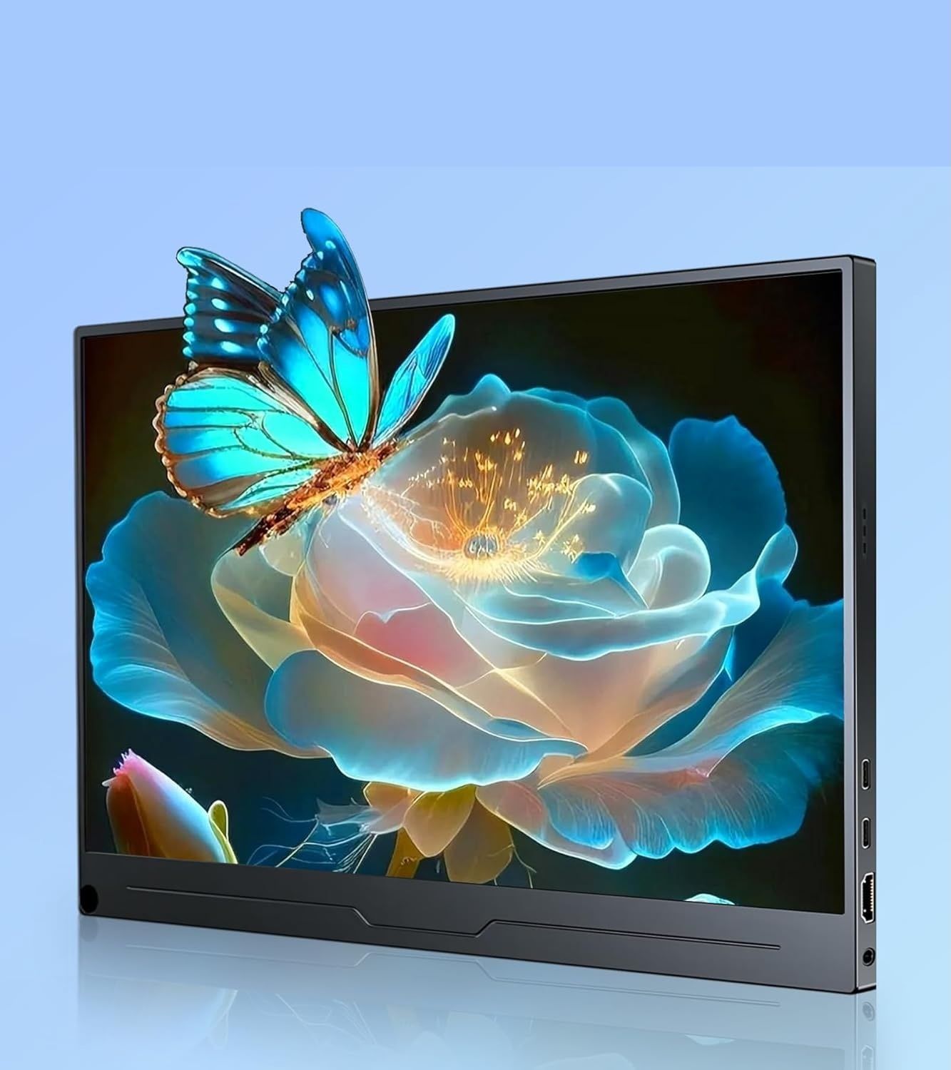 Przenośny monitor 15,6" 4K UHD 3840x2160 HDMI USB‑C IPS do komputera