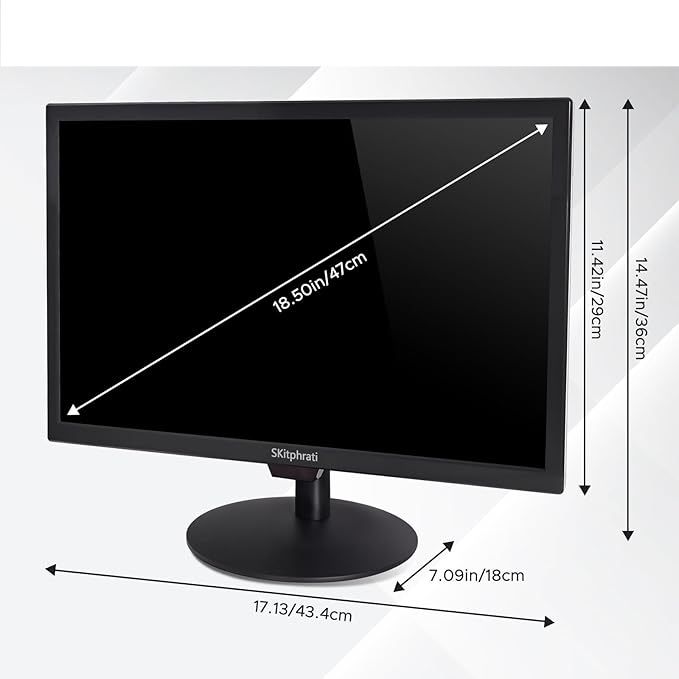 SKitphrati HD-185 Monitor LED 19" HD 1440 x 900