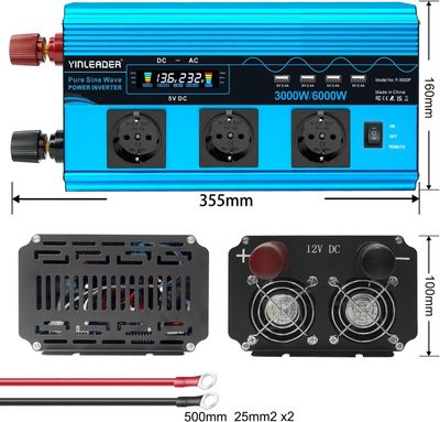 Yinleader Przetwornica Napięcia 3000W