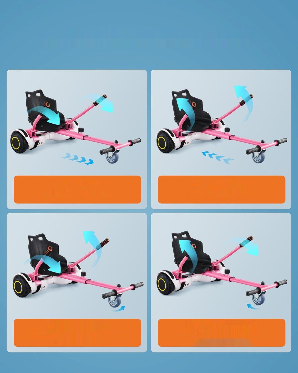 CO-Z Go-Kart Hoverkart do Hoverboardu 16,5–25,4 cm