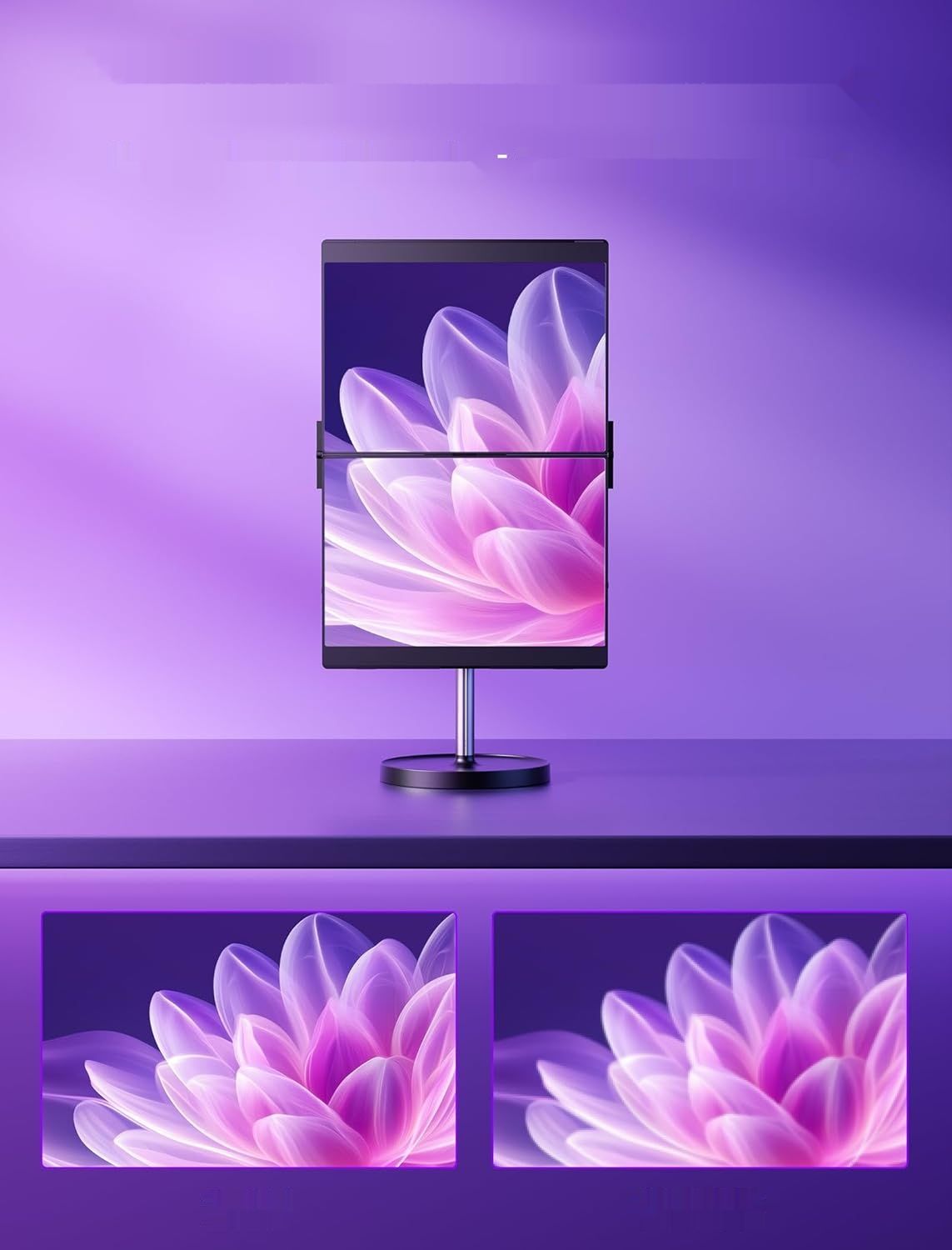 JSAUX FlipGo Pro 13,5" – Podwójne rozszerzenie ekranu laptopa 2.2K