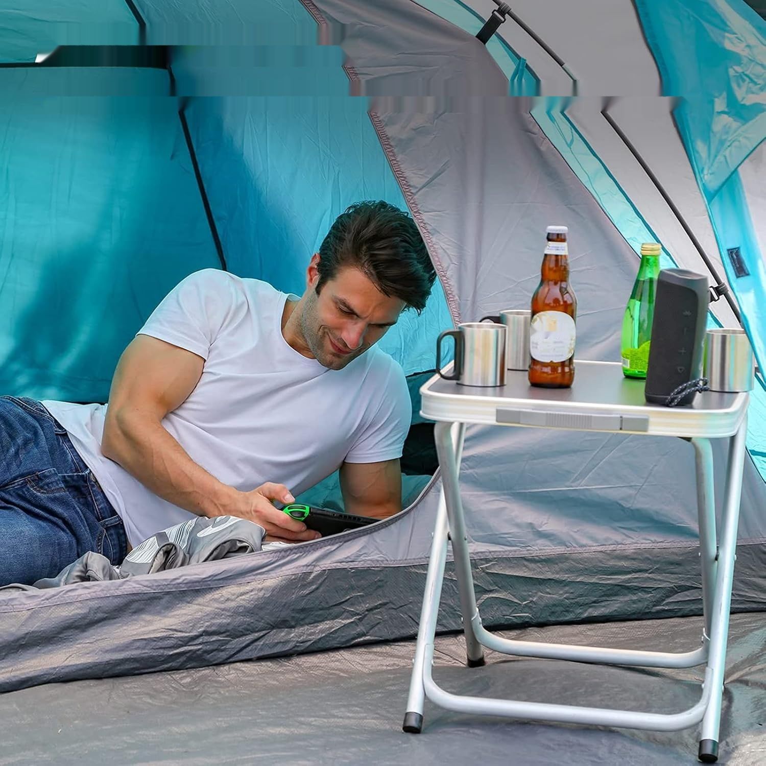 Namiot Portal 3–4 osobowy z przedsionkiem – wodoodporny, lekki namiot rodzinny