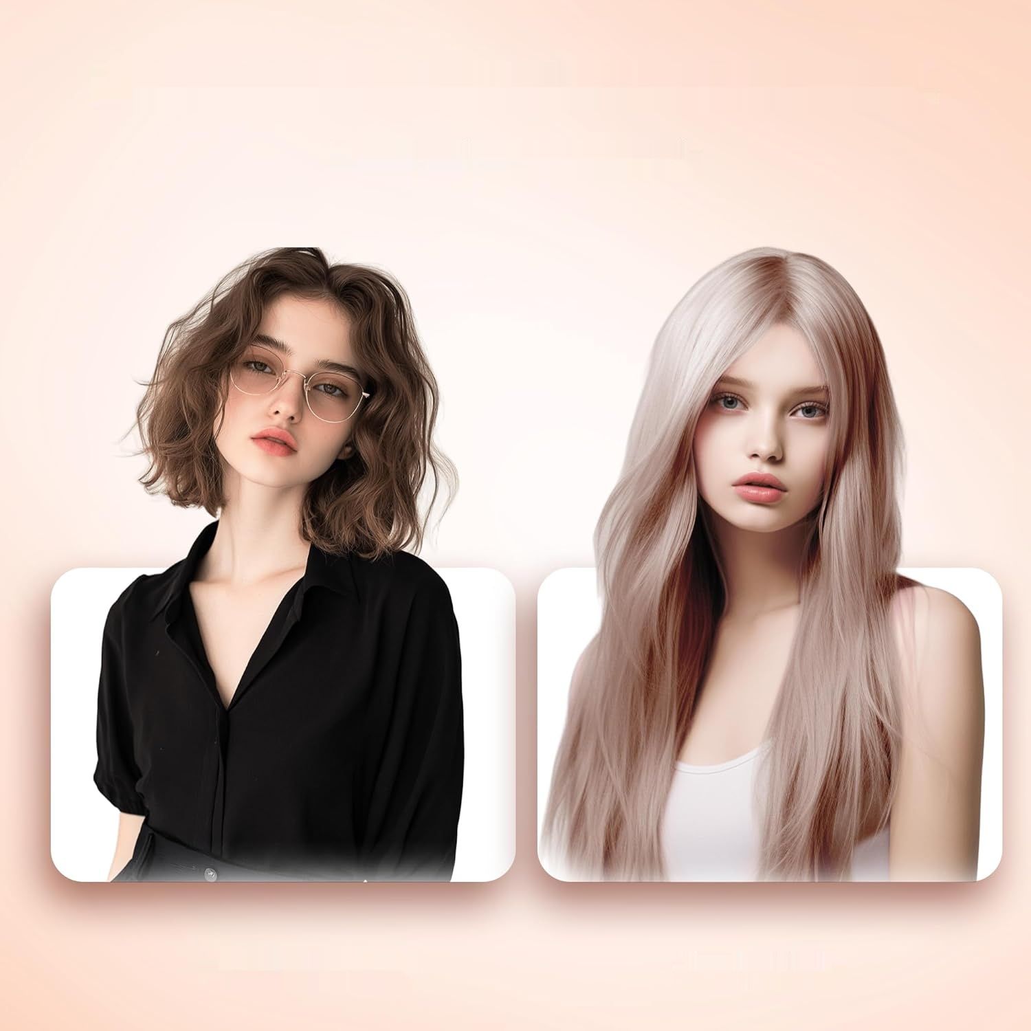 Cepillo térmico 3 w 1 OKWRAP 38 mm z wyświetlaczem LCD