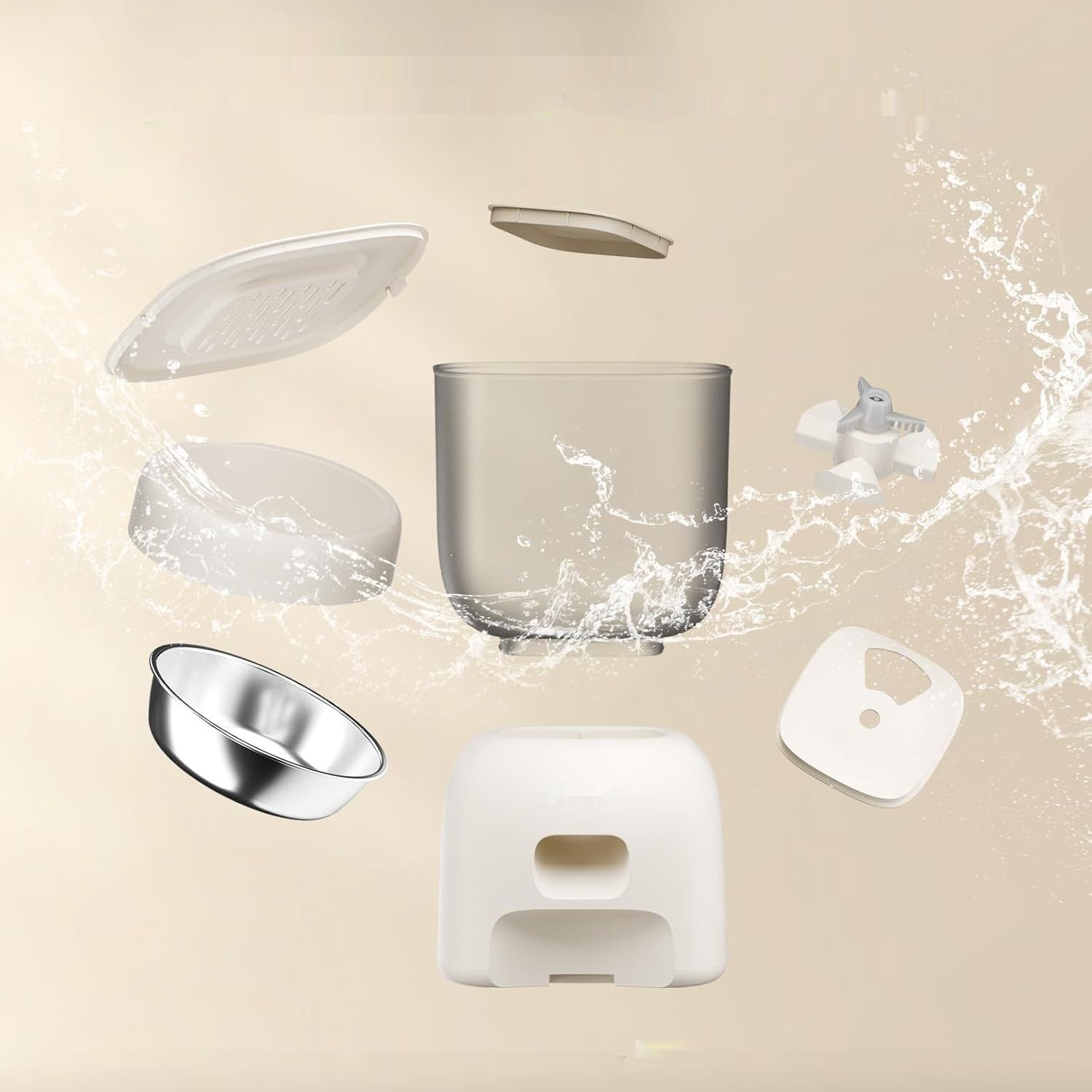 PUPPY KITTY automatyczny podajnik karmy dla kota i fontanna dla kotóww