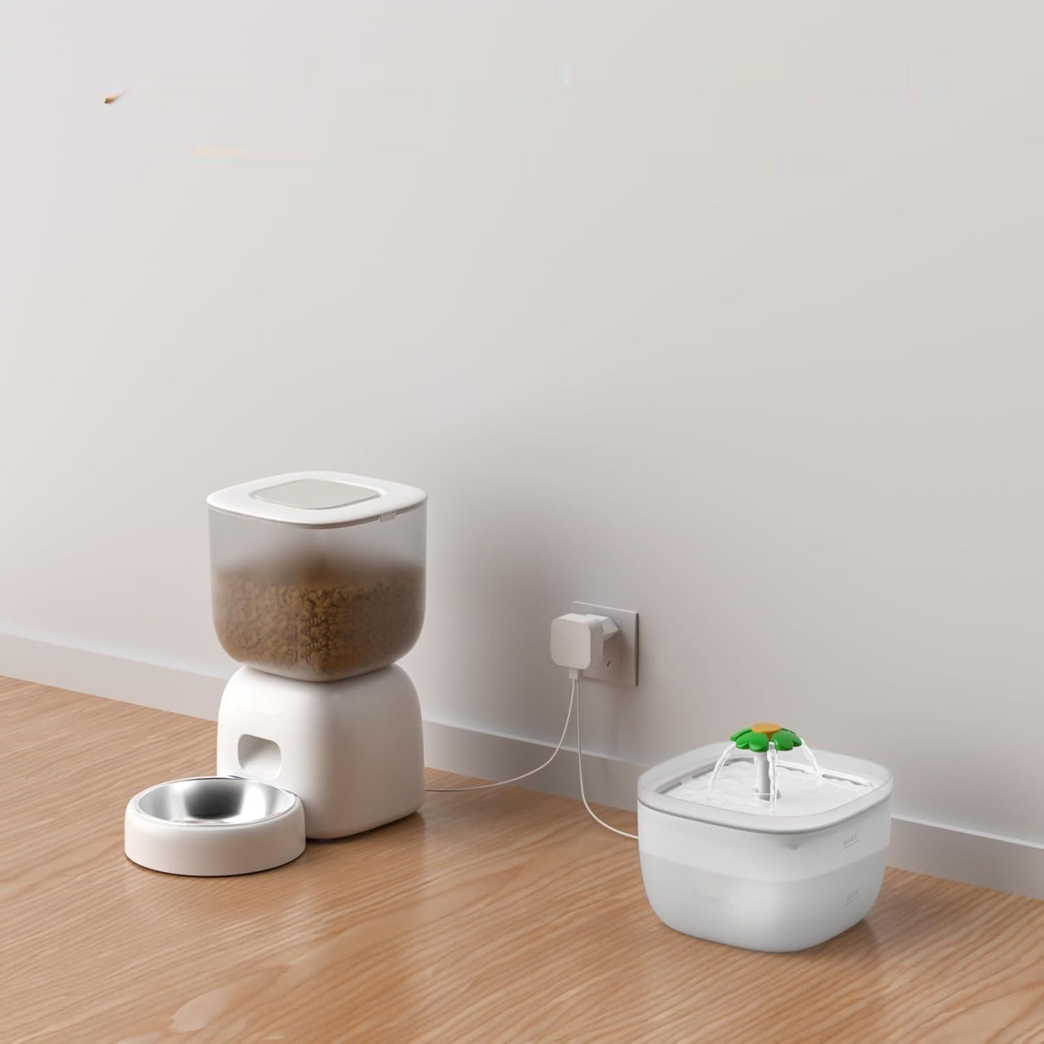 PUPPY KITTY automatyczny podajnik karmy dla kota i fontanna dla kotóww