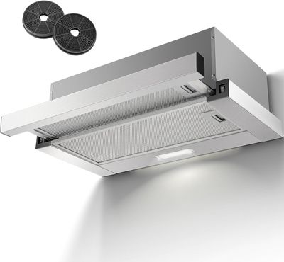Teleskopowy okap podszafkowy KICHPOWER 60 cm
