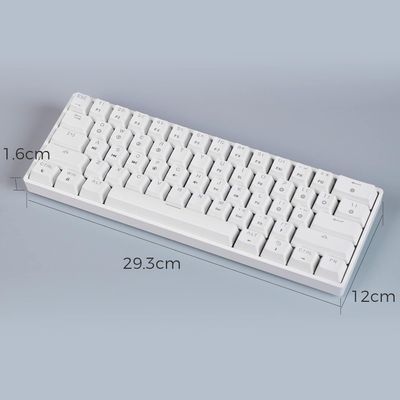 EPOMAKER SKYLOONG GK61 SK61 – kompaktowa klawiatura gamingowa 60% z przełącznikami optycznymi Gateron Brown