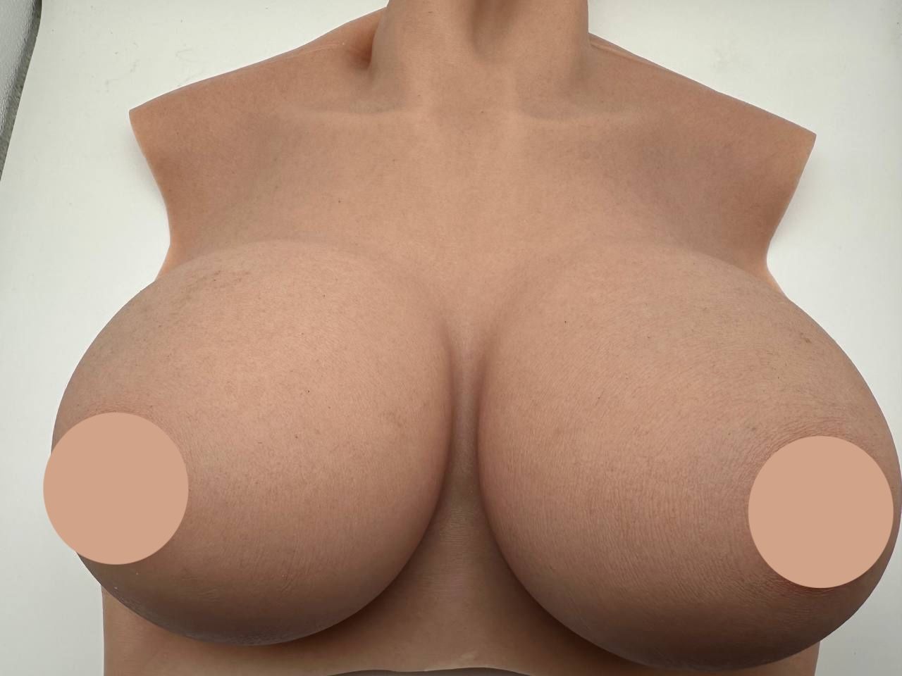 Yuewen silikonowe ciało skórzane (G - Wypełnienie silikonowe, beżowe)