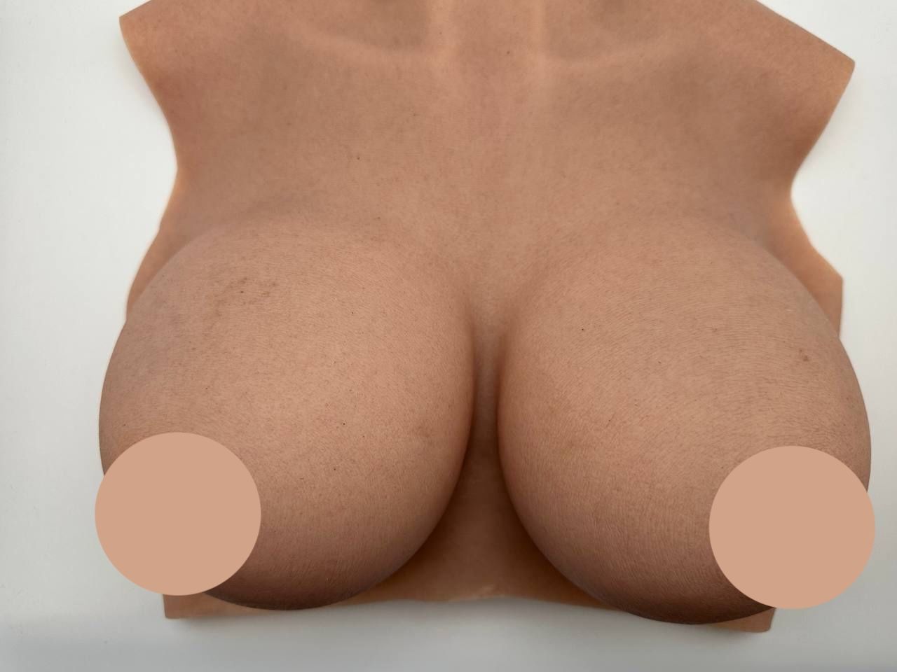 Yuewen silikonowe ciało skórzane (G - Wypełnienie silikonowe, beżowe)