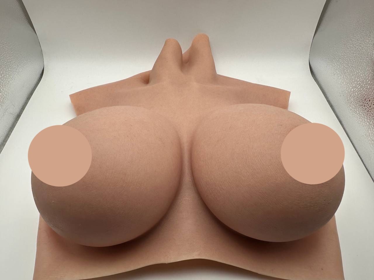 Yuewen silikonowe ciało skórzane (G - Wypełnienie silikonowe, beżowe)