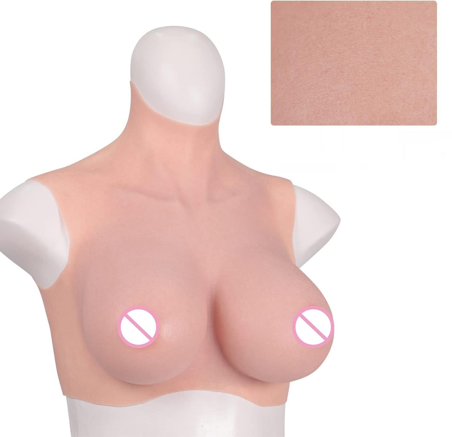 Yuewen silikonowe ciało skórzane (G - Wypełnienie silikonowe, beżowe)