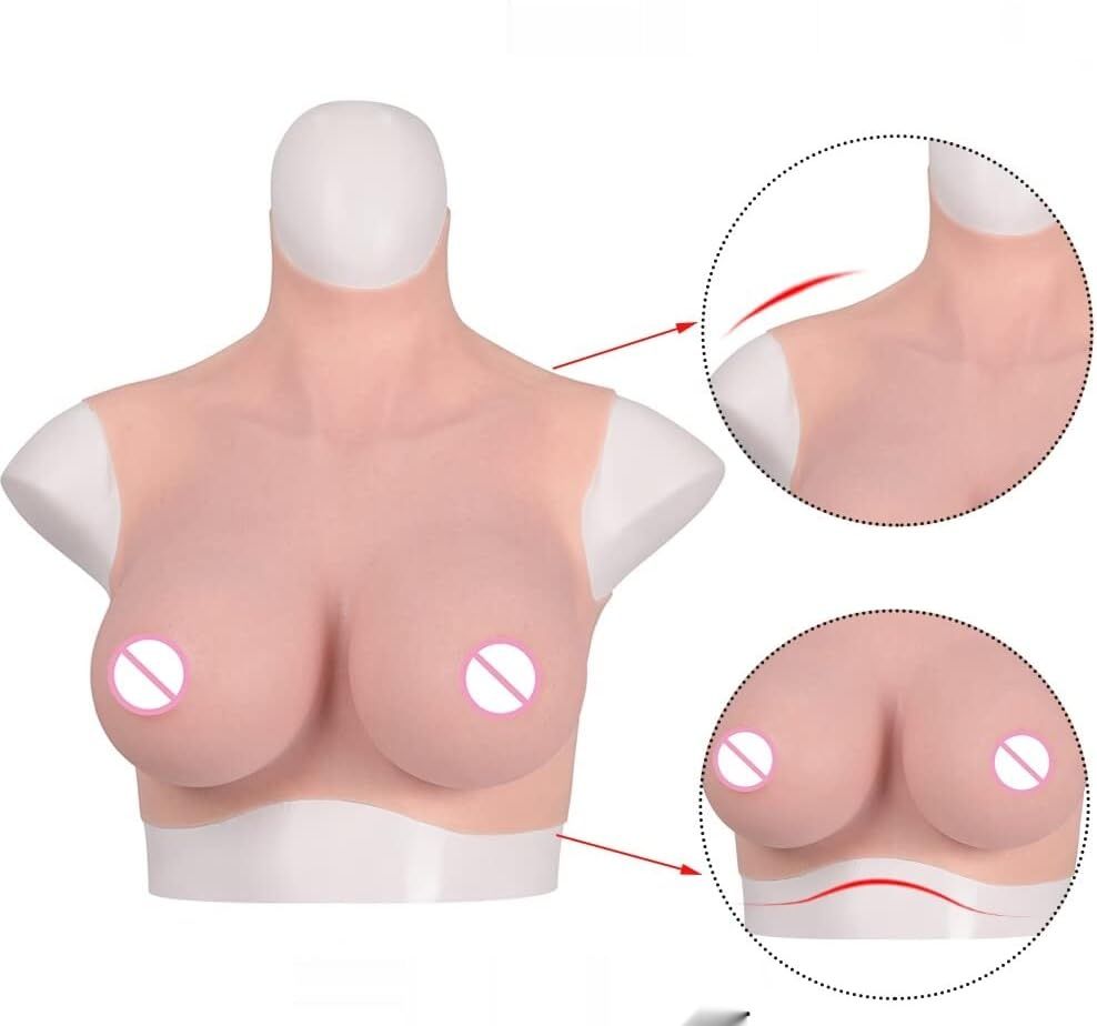 Yuewen silikonowe ciało skórzane (G - Wypełnienie silikonowe, beżowe)