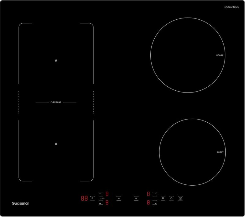 Płyta indukcyjna do zabudowy Gudsunal 4 strefy