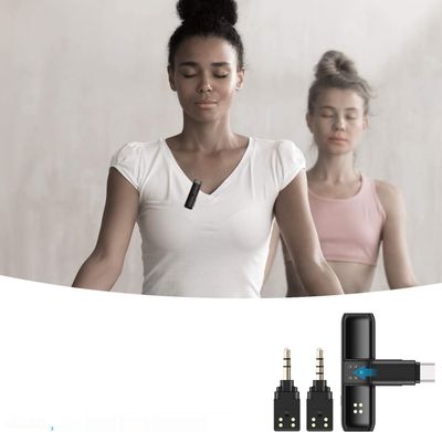 BOYA BY-WM3U USB C 2.4G bezprzewodowy mikrofon