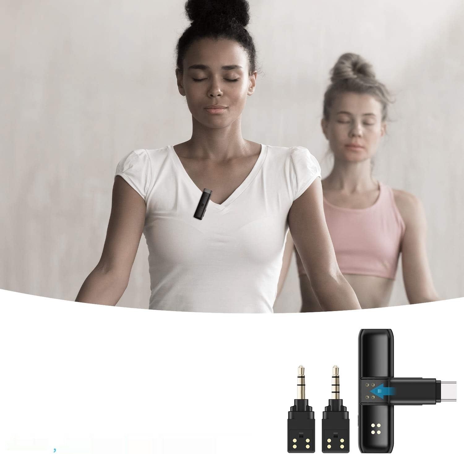 BOYA BY-WM3U USB C 2.4G bezprzewodowy mikrofon