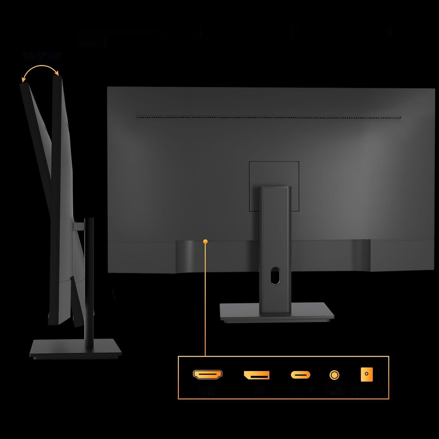 27-calowy monitor dotykowy 2K 100Hz do gier, QHD 2560 x 1440
