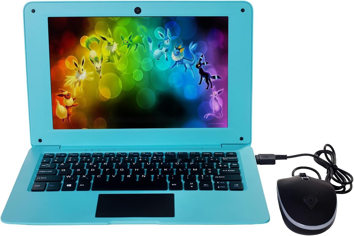 Bigmachine Windows 10 Mini Laptop 10,1 cala 32 GB Klawiatura AZERTY fr