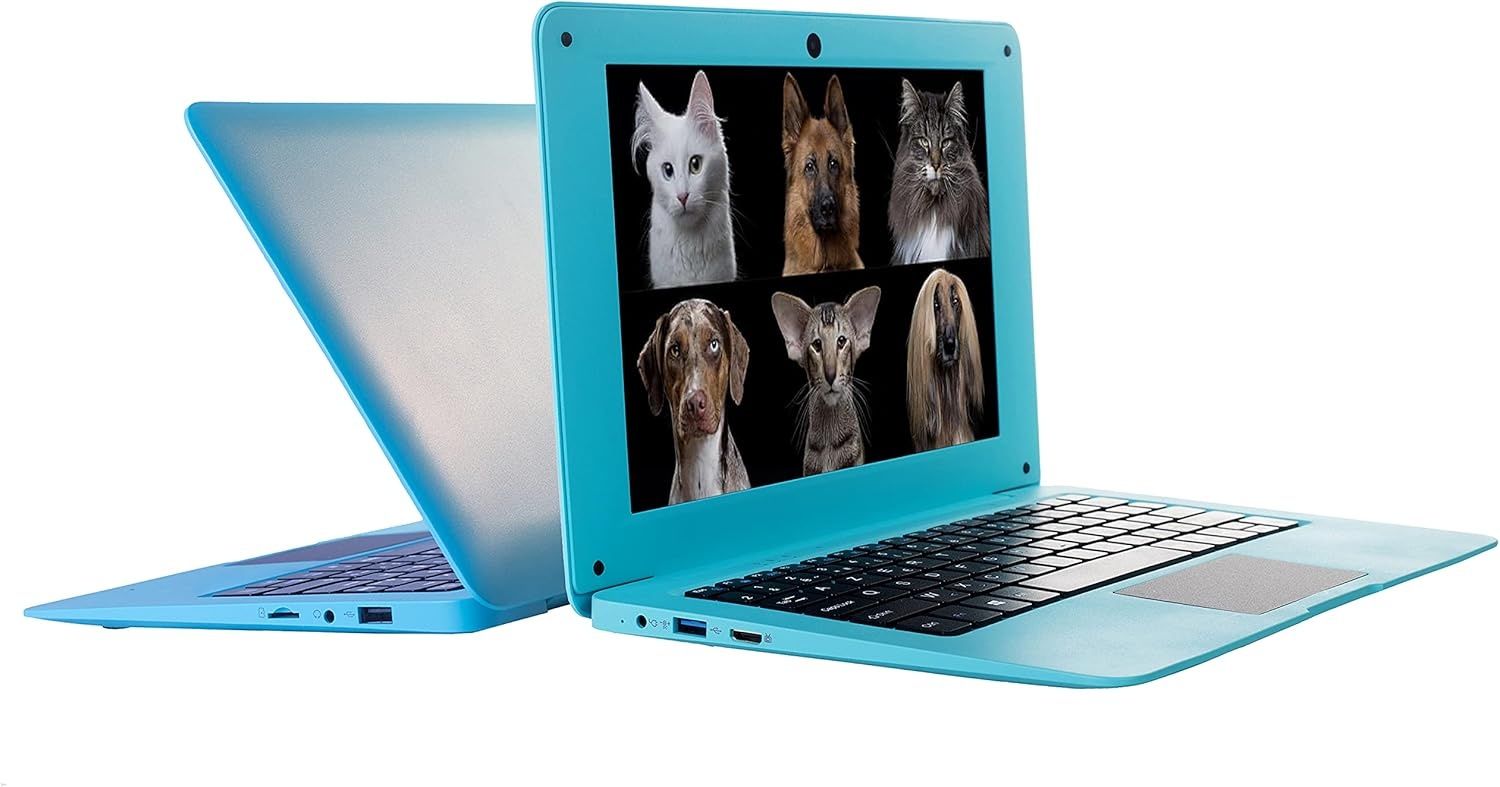 Bigmachine Windows 10 Mini Laptop 10,1 cala 32 GB Klawiatura AZERTY fr