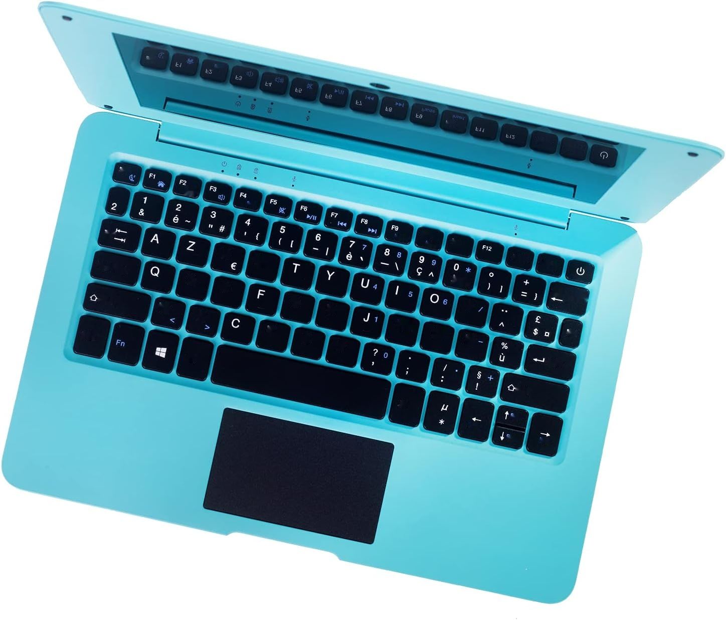 Bigmachine Windows 10 Mini Laptop 10,1 cala 32 GB Klawiatura AZERTY fr