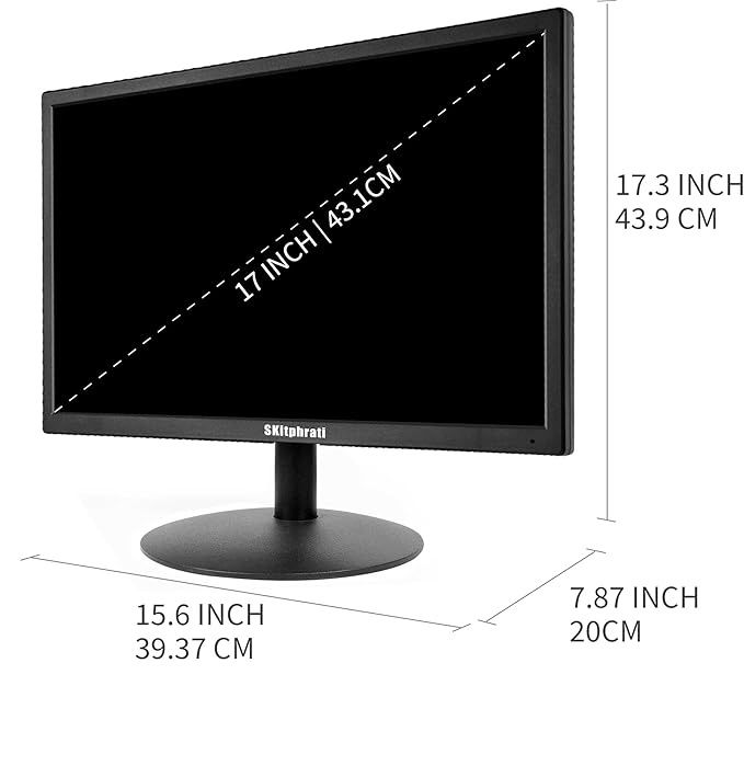 Monitor SKitphrati HD-17-W 17" 1440x900, 75 Hz, HDMI/VGA