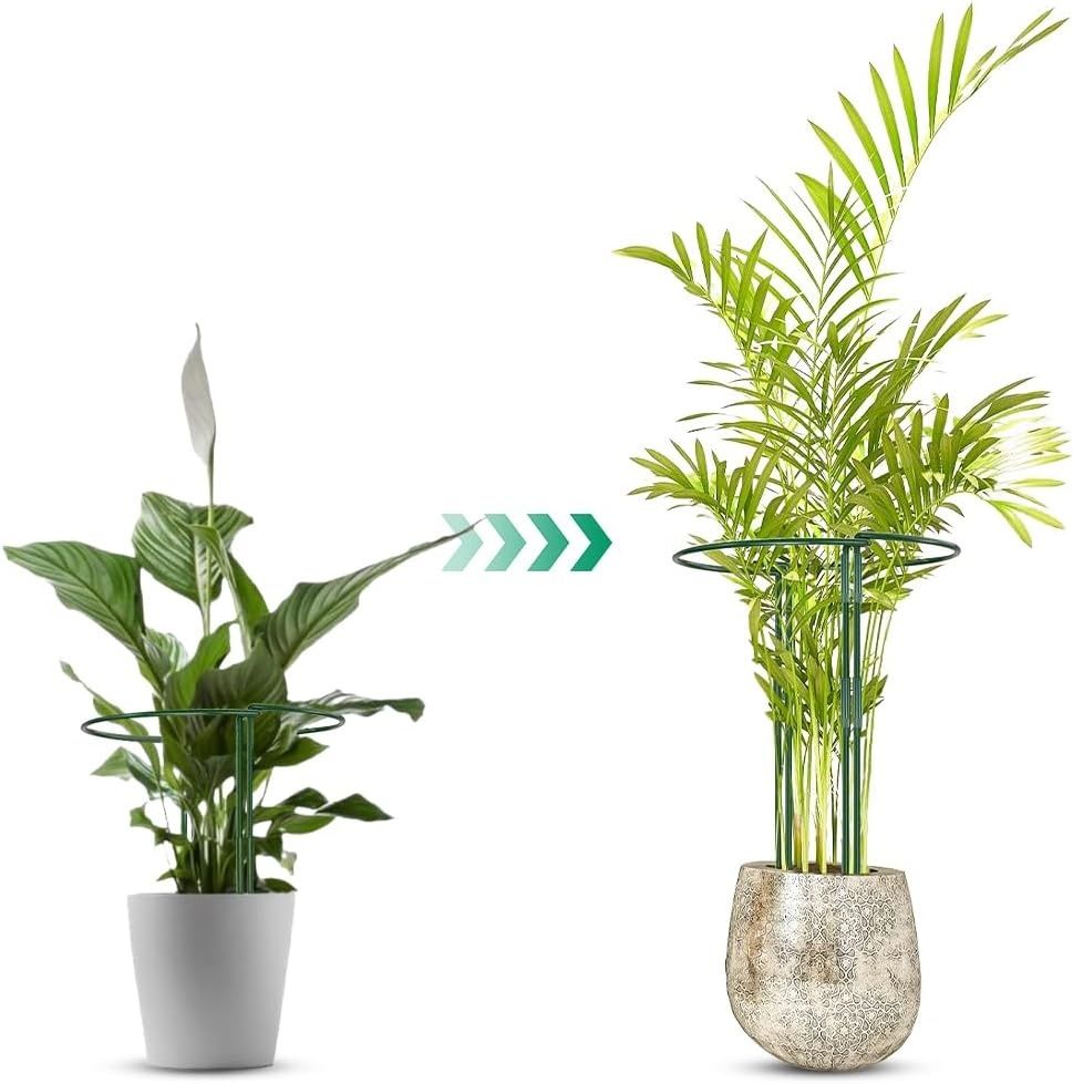 OFFCUP podpory do roślin, 6 sztuk pierścieniowych klatek do roślin