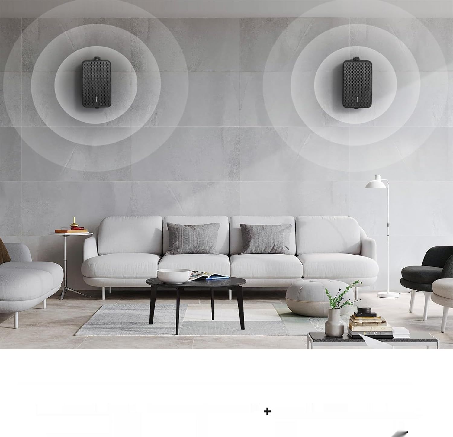 Inwa zewnętrzne głośniki Bluetooth, głośnik ścienny aktywny/pasywny