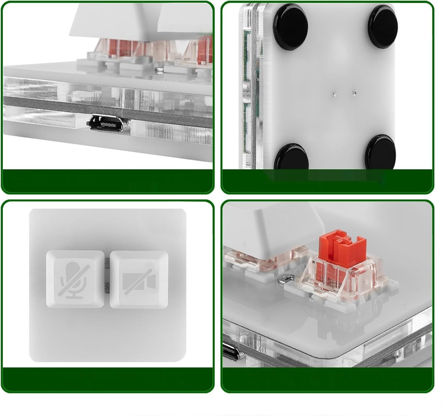 Linkidea Przycisk spotkania USB z funkcją zoom do systemu Windows