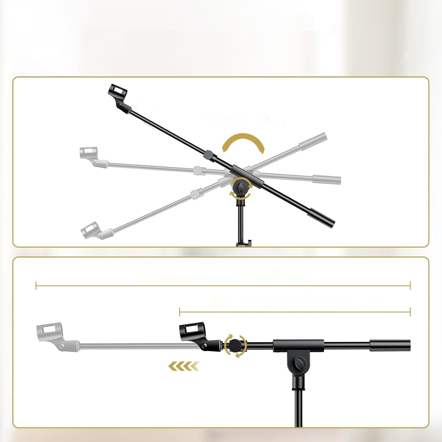 TONOR T35 – Statyw mikrofonowy z uchwytem na tablet i telefon