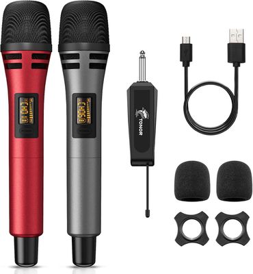 TONOR TW320 Bezprzewodowy Mikrofon Dynamiczny UHF